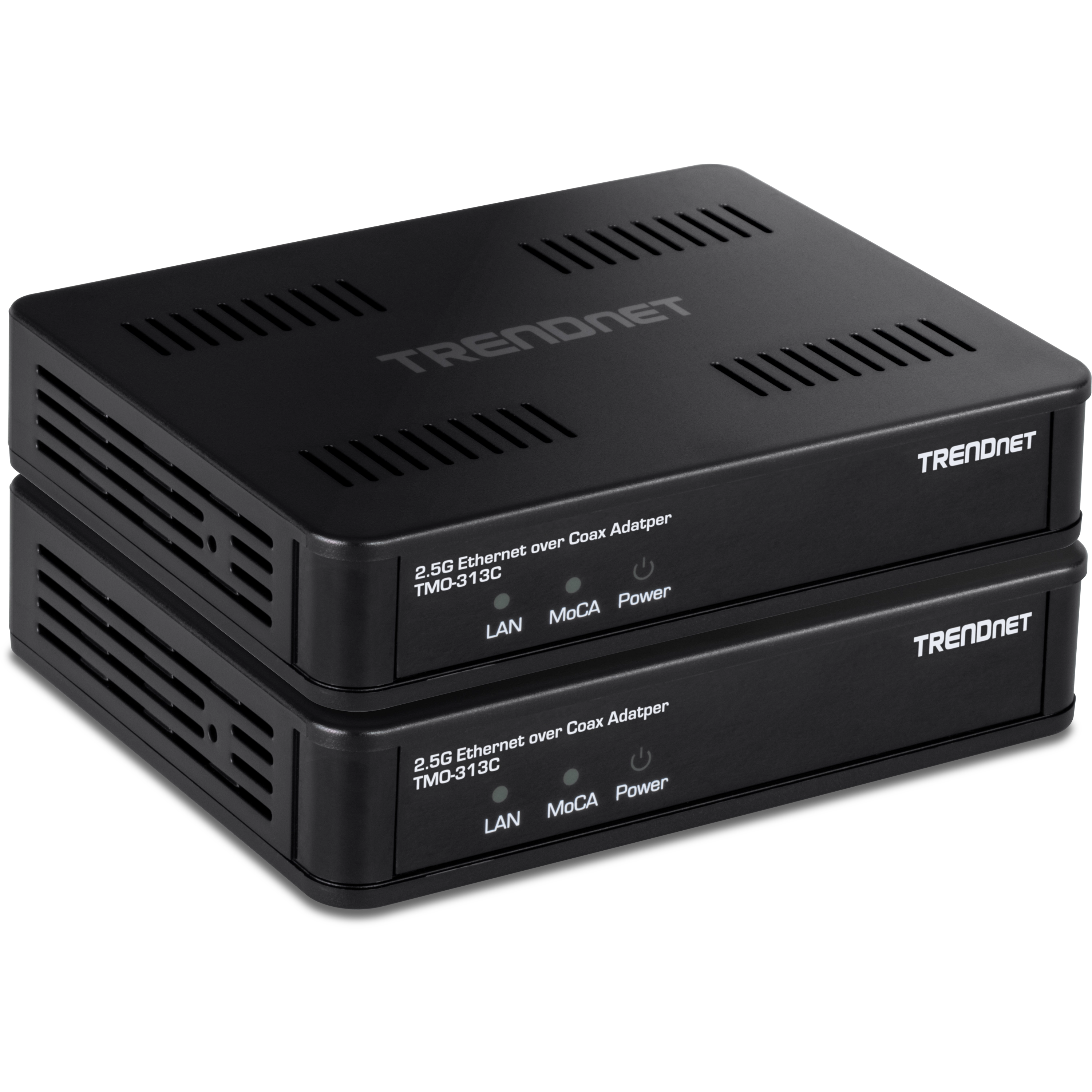 TRENDnet TMO-313C2K 2.5Gbps Ethernet over Coax Adapter (2-Pack)