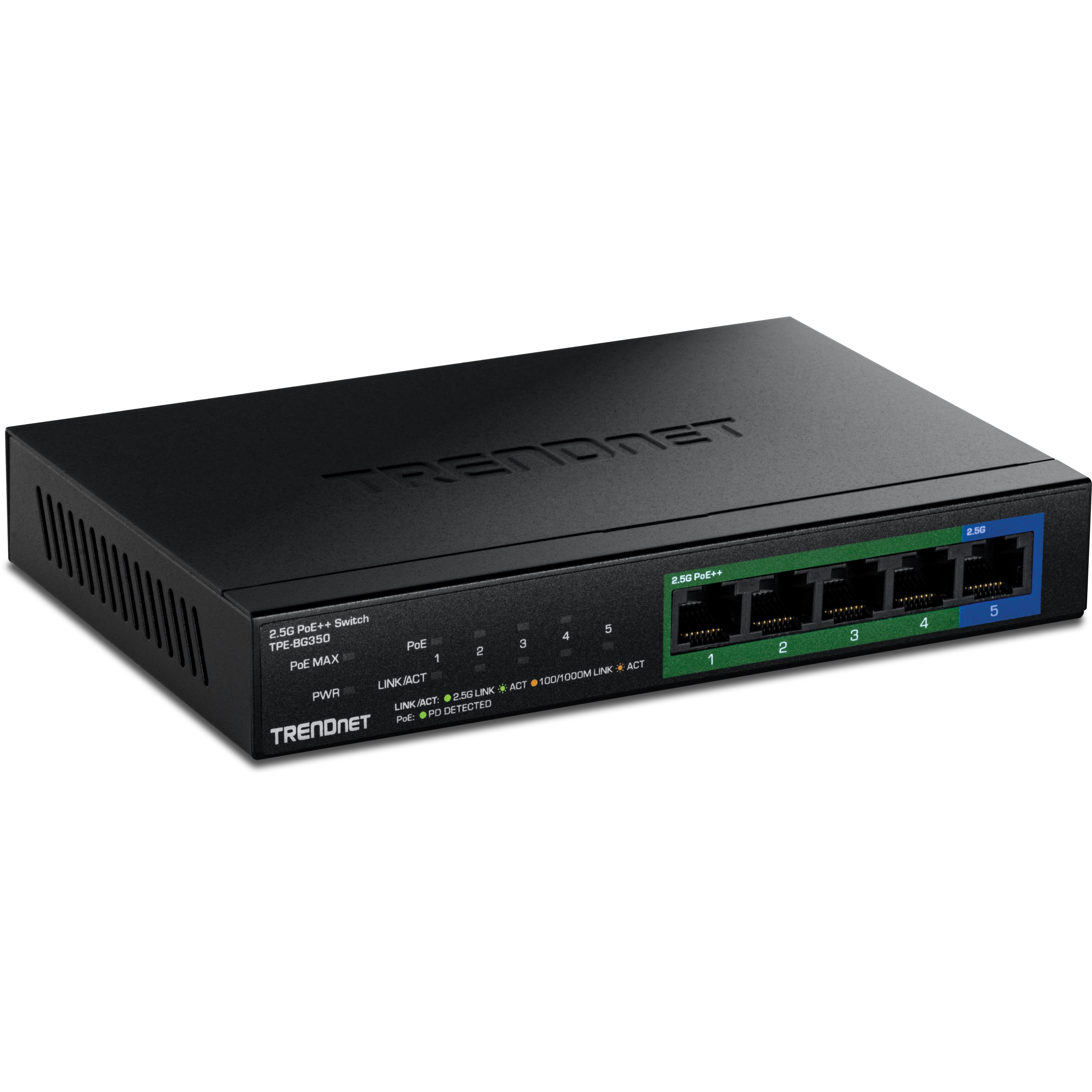 TrendNet TPE-BG350 5-Port 2.5G PoE++ Switch