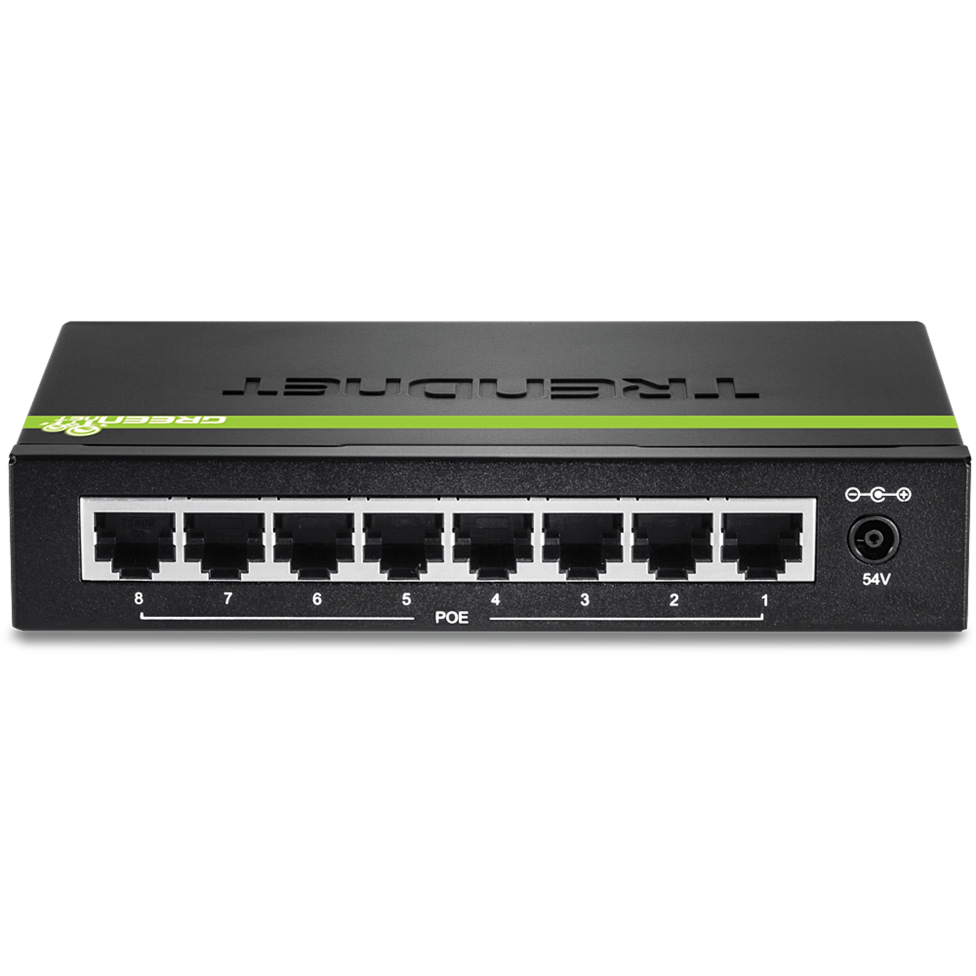 TRENDnet TPE-TG80g 8-Port Gigabit GREENnet PoE+ Switch