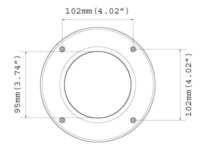 GeoVision GV-VD series dimensions