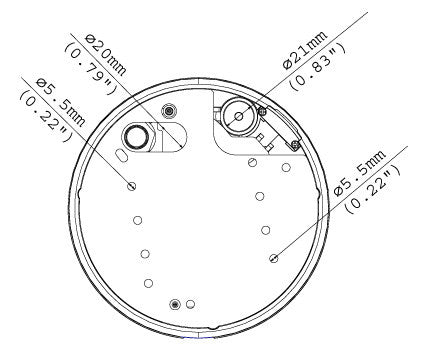 GeoVision GV-VD3 series dimensions