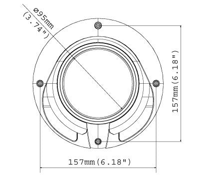 GeoVision GV-VD3 series dimensions