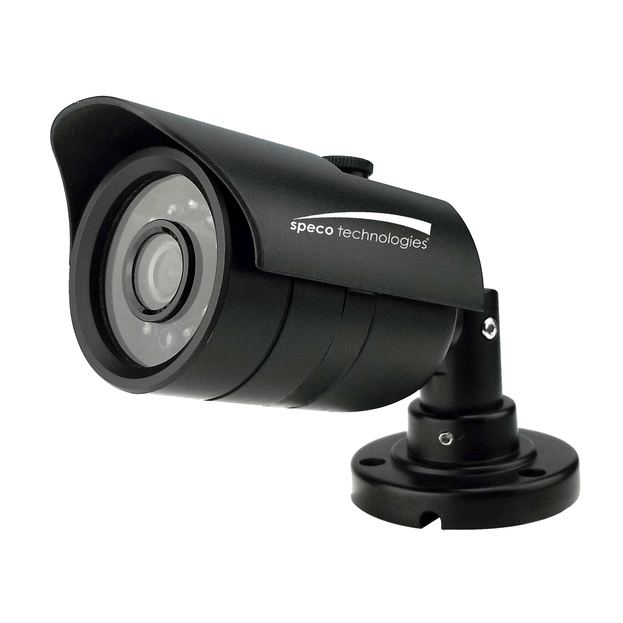 Speco Technologies VL62T 2MP HD-TVI Day/Night Camera w/12 IR LEDs, 3.6mm Lens, Black Housing (VL62T)