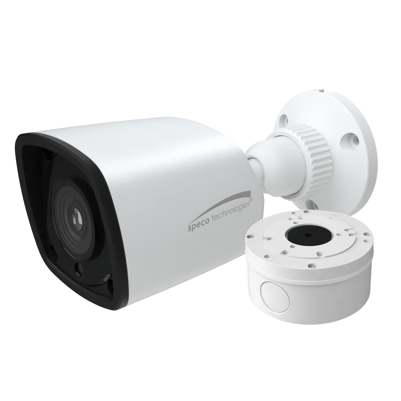 Speco Technologies VLBT5W 2MP HD-TVI Bullet Camera, IR, 2.8mm lens, Included Junc Box, White Housing (VLBT5W)