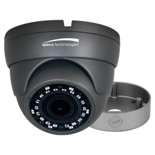 Speco Technologies VLDT3GM 2MP HD-TVI Eyeball Camera, 2.8-12 mm Motorized Lens, Included Junx Box, UL, Grey Housing