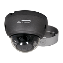 Speco Technologies VLT4DG 4MP HD-TVI Dome Camera, IR, 2.8mm lens, Grey housing, Included Junc Box
