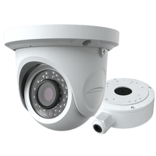 Speco Technologies VLT7W 2MP HD-TVI Turret Camera, IR, 2.8mm lens, White housing, Included Junc Box