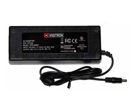 Vigitron Vi1120 Desktop Power Supply, 56 VDC @ 2.14, 120W, 90-240 VAC