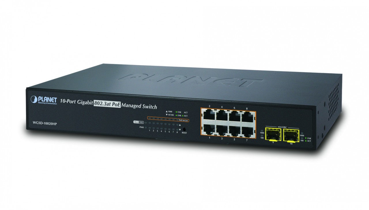 Planet WGSD-10020HP PoE Switch