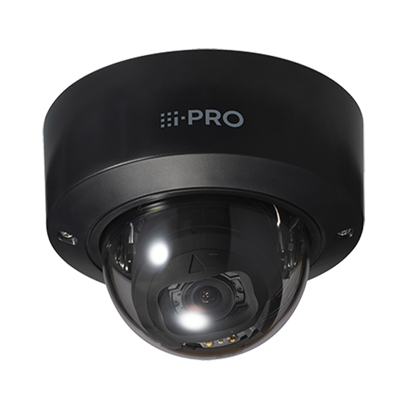 i-PRO WV-S2236LA-B 2MP (1080p) Vandal Resistant Indoor Dome Network Camera with AI engine