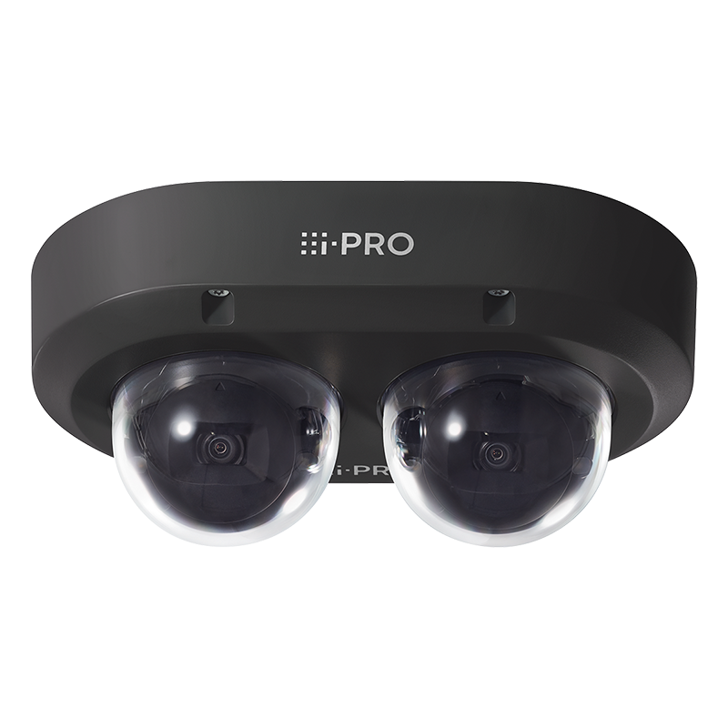 i-PRO WV-S85402-V2L1 2 x 4MP IR Outdoor Multi-directional Network Camera with AI Engine