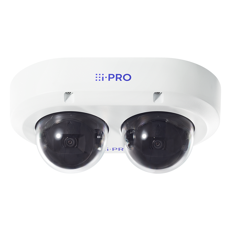 i-PRO WV-S85402-V2L 2 x 4MP IR Outdoor Multi-directional Network Camera with AI Engine