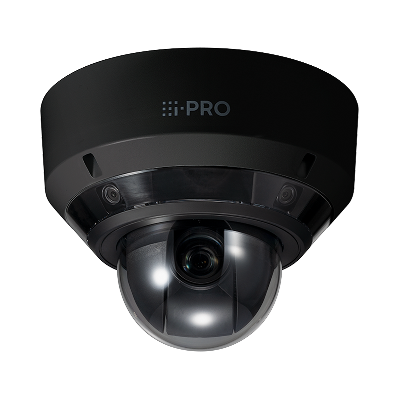 i-PRO WV-X86531-Z2-1 4x5MP Outdoor Multi-directional + 2MP (1080p) 21x PTZ Network Camera with AI Engine