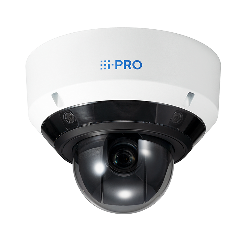 i-PRO WV-X86531-Z2 4x5MP Outdoor Multi-directional + 2MP (1080p) 21x PTZ Network Camera with AI Engine