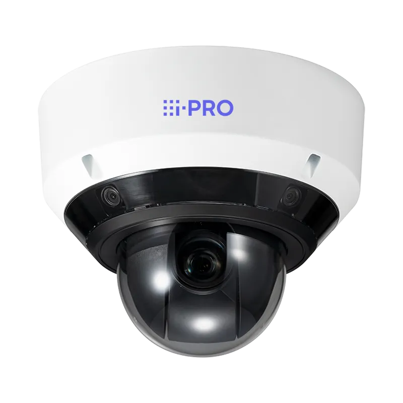 i-PRO WV-X86531A-Z2 4 x 5MP AI Outdoor Multi-directional + 2MP AI Outdoor PTZ Camera (21x zoom)