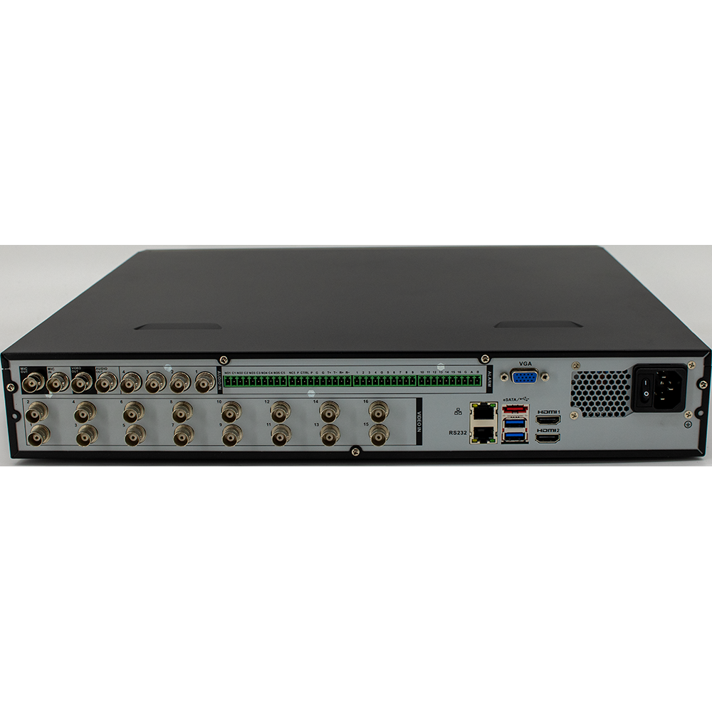 Dahua X84R3L10 16CH Analytics+ Penta-brid XVR H.265 4K Pro 1.5U 4 SATA Bays, 10TB
