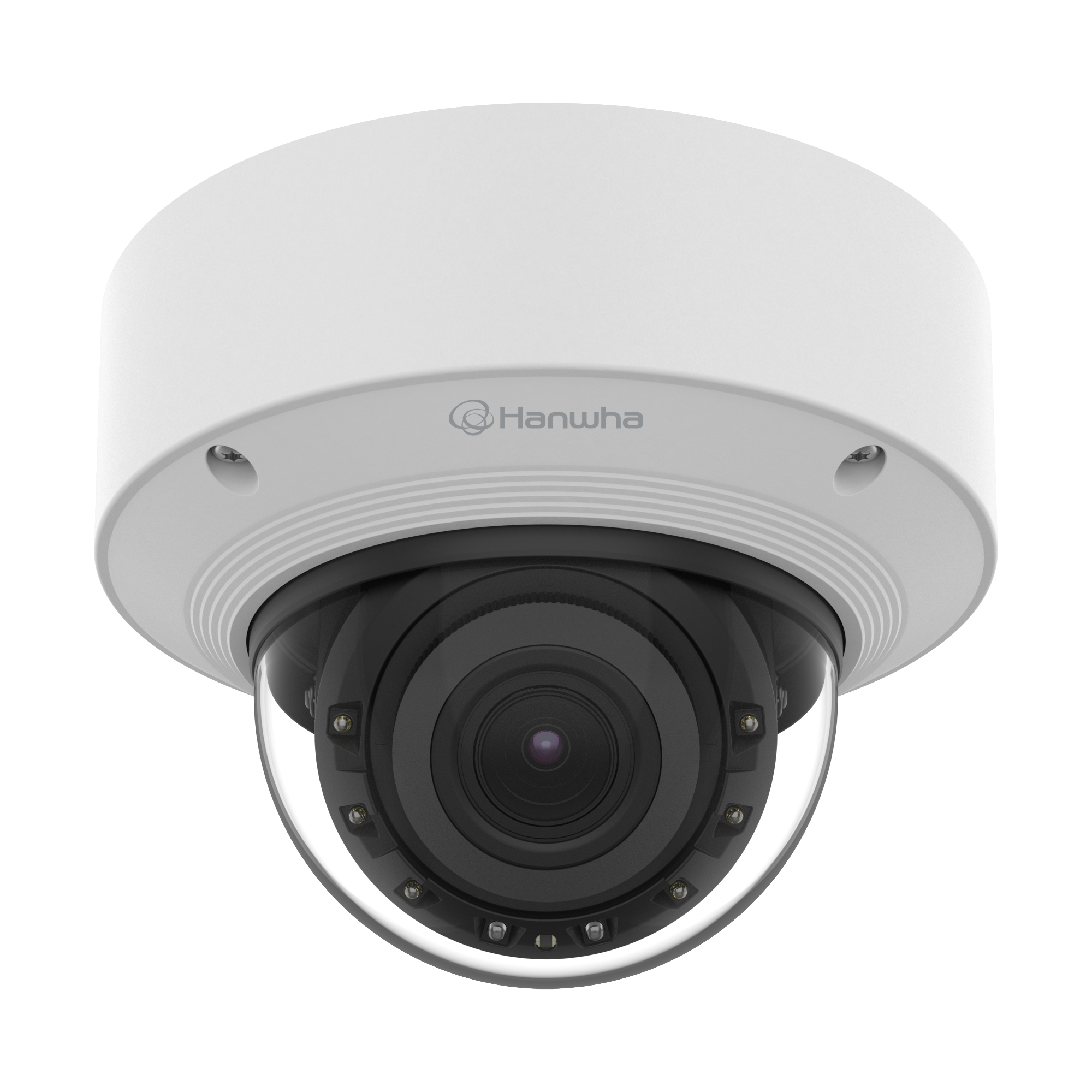 Hanwha XNV-A8084R 5MP IR Outdoor Vandal Dome AI Camera
