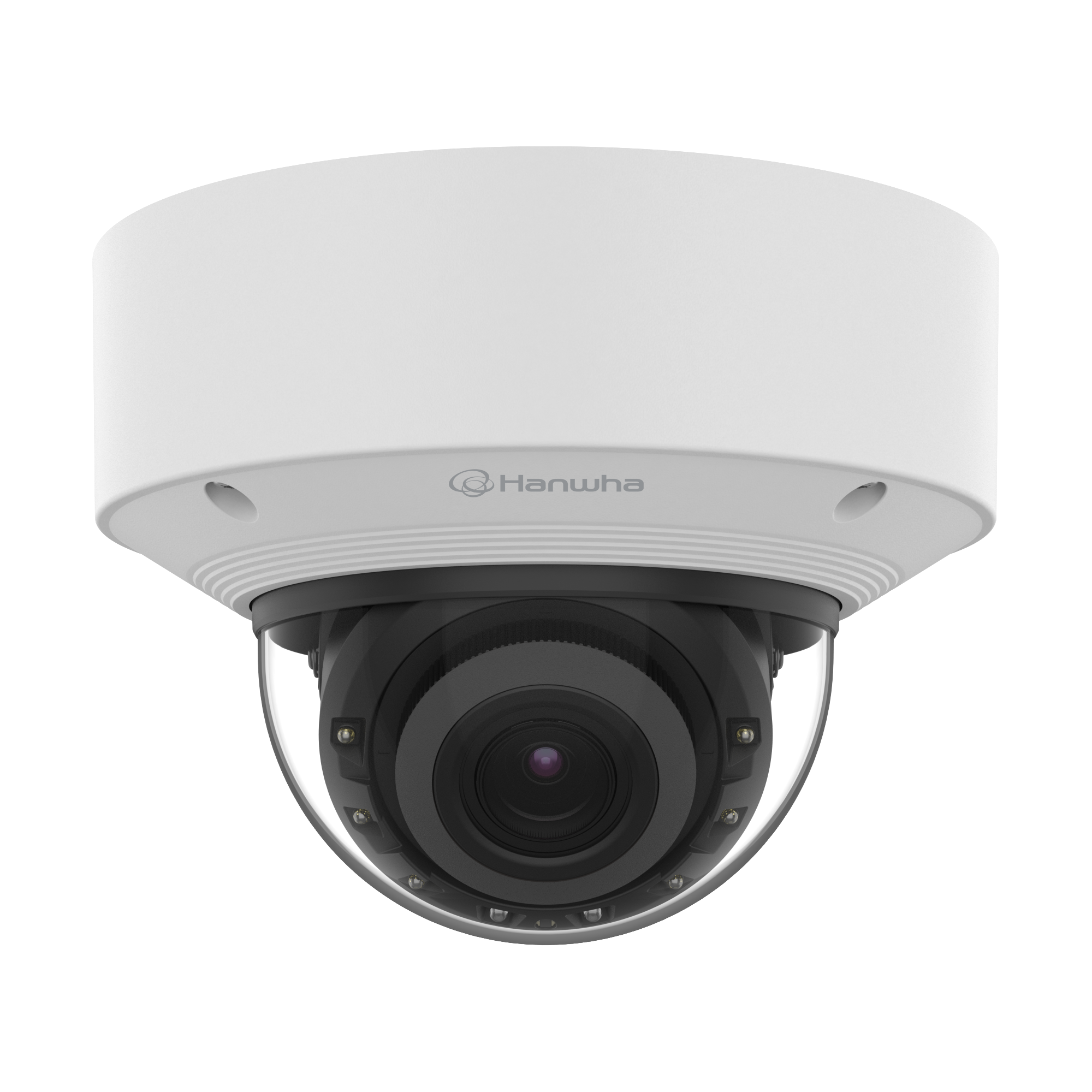 Hanwha XNV-A8084R 5MP IR Outdoor Vandal Dome AI Camera