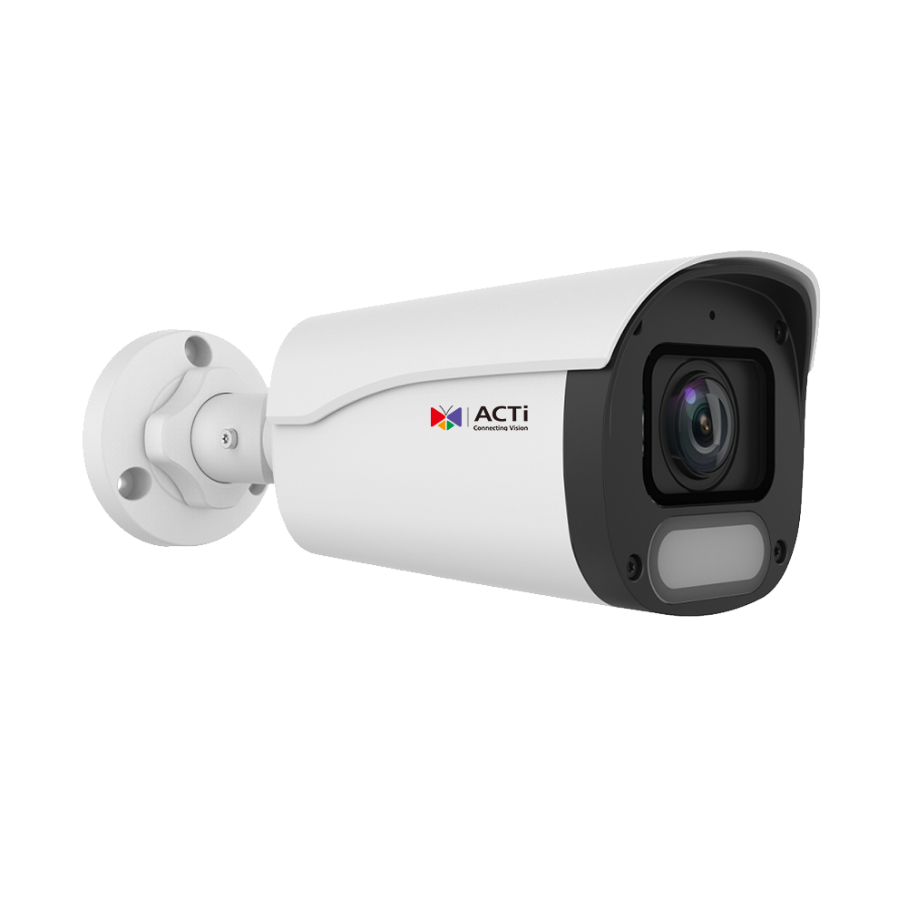 ACTi Z324 4MP Deep Learning AI ColorGuard f2.8mm Fixed Bullet with White LED 40m