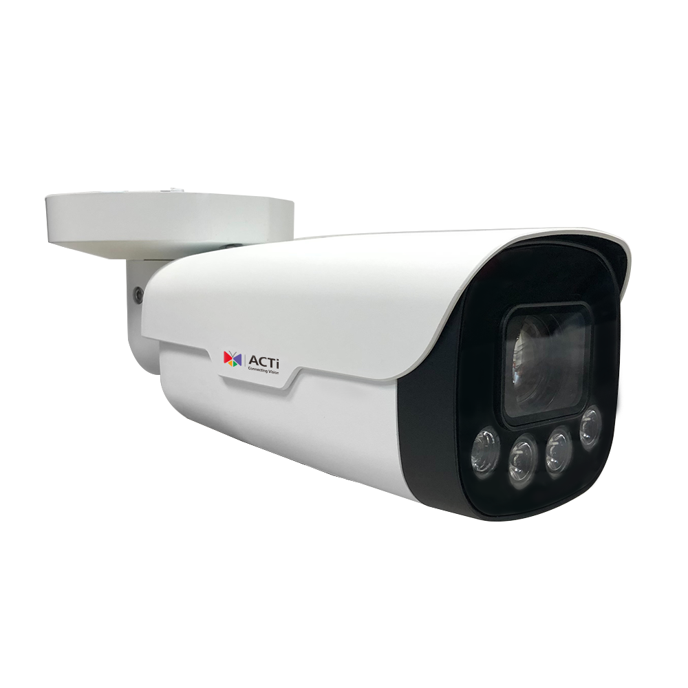 ACTi Z416 5MP Deep Learning AI LightGuard 12x Zoom Bullet with IR LED 100m