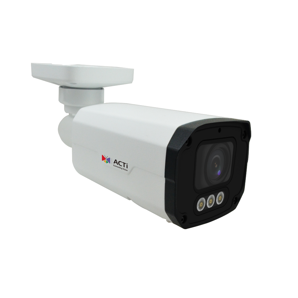ACTi Z429 8MP Deep Learning AI 5x Zoom Bullet with IR LED 60m