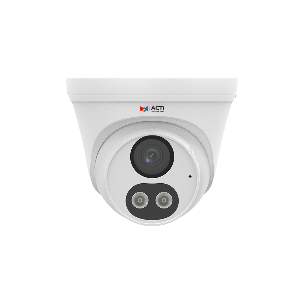 ACTi Z56 8MP Deep Learning AI ColorGuard f2.8mm Outdoor Fixed Turret