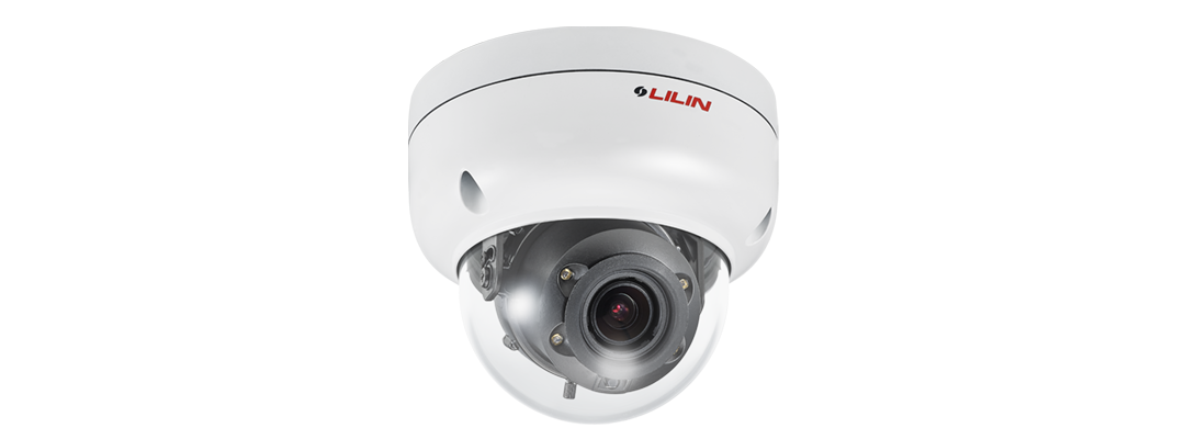 LILIN Z6R6452X3 5MP Day & Night Auto Focus IR Vandal Resistant Dome IP Camera