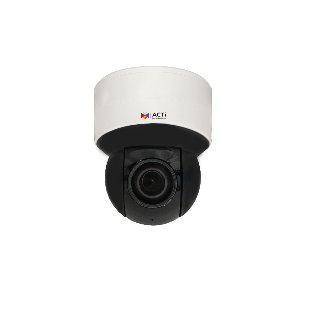 ACTi Z972 5MP Deep Learning AI 5x Indoor Mini PTZ with IR LED 120m, WDR 145dB
