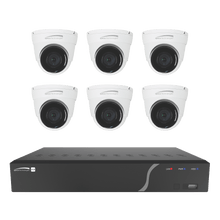 Speco Technologies ZIPK8T2 8Ch H.265 NVR with 6 Outdoor IR 5MP IP Cameras, 2.8mm fixed lens, 2TB- KIT
