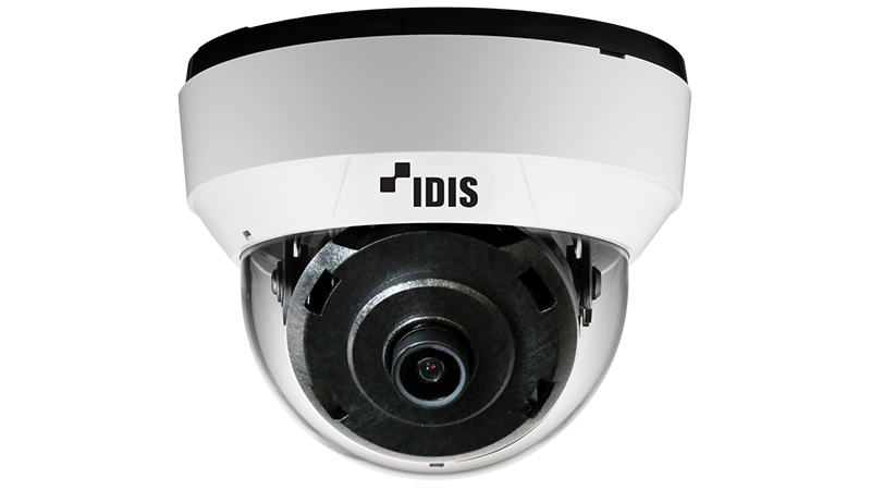 IDIS DC-D4216X2.8 2M Indoor Dome Camera,2.8mm,PoE IEEE 802.3af (Class 2), H.265