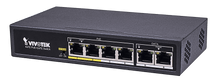 Vivotek AW-FET-060C-065 Unmanaged 4xFE PoE + 2xFE UTP Switch