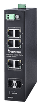 Vivotek AW-IHT-0800 Industrial 4xGE PoE + 2xGE UTP + 2xGE SFP Switch