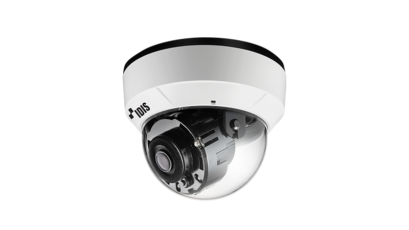 IDIS DC-D4517RXP4.3 5M PoE Extender Indoor Dome Camera, 4.3mm,PoE IEEE 802.3at (Class 4), H.265