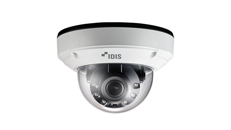 IDIS DC-D4538WRA 5M Outdoor AI Dome Camera (LightMaster NIR), 2.7 ~ 13.5mm, PoE (IEEE 802.3af Class 3), H.265