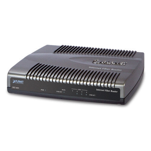 Planet FRT-401 Advance Ethernet Home Router with Fiber Optic uplink