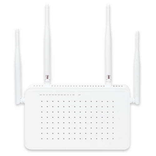 Planet GPN-400ACV GPON HGU with 4-Port 10/100/1000T LAN, 1200Mbps 802.11AC Wireless, 2-Port FXS