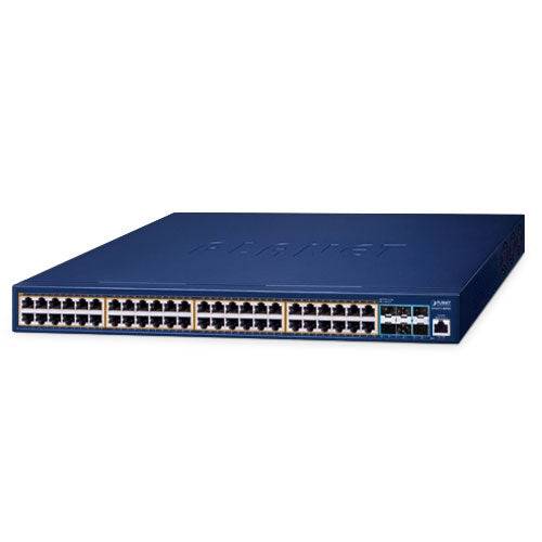 Planet GS-6311-48P6X Layer 3 48-Port 10/100/1000T 802.3at PoE + 6-Port 10G SFP+ M