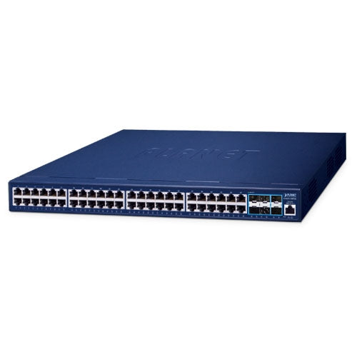 Planet GS-6311-48T6X Layer 3 48-Port 10/100/1000T + 6-Port 10G SFP+ Managed Ether