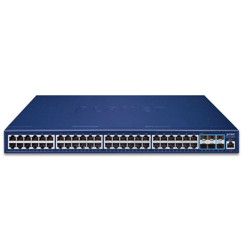 Planet GS-6311-48T6X Layer 3 48-Port 10/100/1000T + 6-Port 10G SFP+ Managed Ether