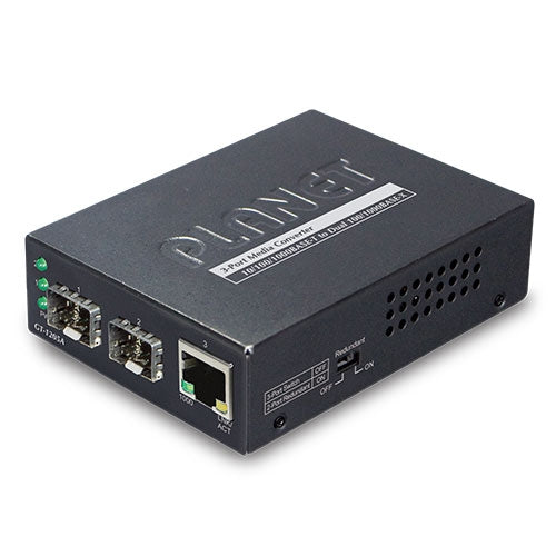 Planet GT-1205A 1-Port 10/100/1000BASE-T - 2-Port 100/1000BASE-X SFP Switch/