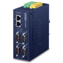 Planet ICS-2400T IP40 Industrial 4-Port RS232/RS422/RS485 Serial Device Server