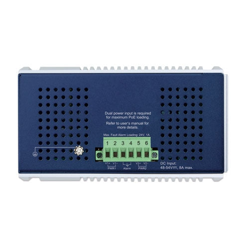 Planet IGS-1000-8UP4X IP30 Industrial 8-Port 10/100/1000T 802.3bt PoE + 4-Port 10G