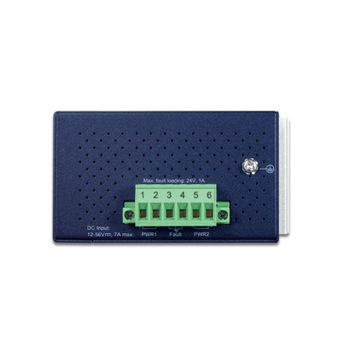 Planet IGS-614HPT IP40 Industrial 4-Port 10/100/1000T 802.3at PoE + 1-Port 10/