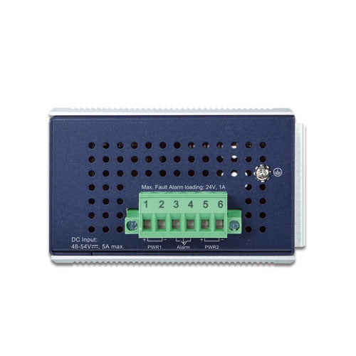 Planet IGS-824UPT IP30 Industrial 4-Port 10/100/1000T 95W 802.3bt PoE + 2-Port