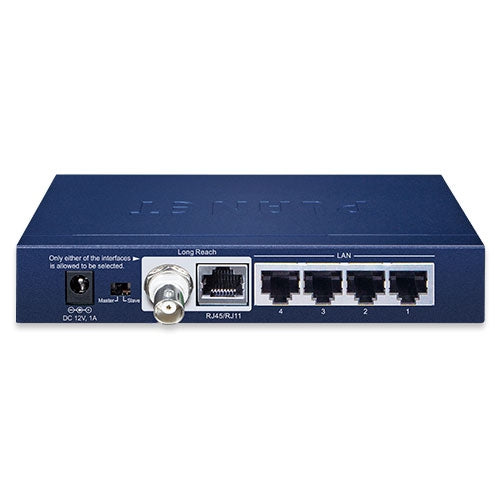 Planet LRE-104 4-Port 10/100TX + 1-Port UTP/BNC Long Reach Ethernet Extende