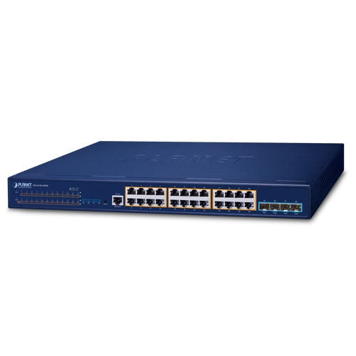Planet SGS-6310-24P4X Layer 3 24-Port 10/100/1000T 802.3at PoE + 4-Port 10G SFP+