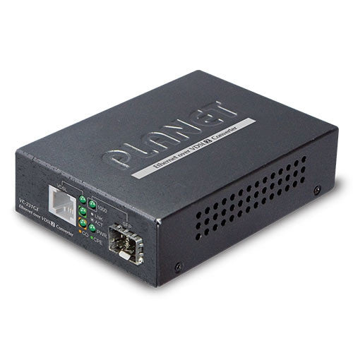 Planet VC-231GF 1-Port 1000X SFP + 1-Port RJ11 VDSL2 Converter -30a profile