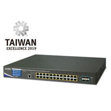 Planet WS-2864PVR Wireless AP Managed Switch with 24-Port 10/100/1000T 802.3at PoE