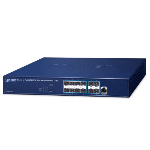 Planet XGS-6311-12X Layer 3 12-Port 10GBASE-X SFP+ Managed Ethernet Switch (Hard