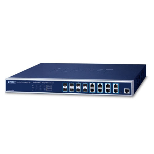 Planet XGS-6320-8X8TR Layer 3 8-Port 10GBASE-X SFP+ + 8-Port 10GBASE-T Managed Eth